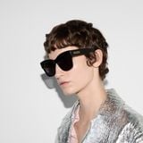  Kính Nữ Gucci Butterfly Sunglasses 'Black' 