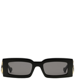  Kính Nữ Gucci Rectangular Sunglasses 'Black' 
