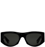  Kính Nữ Gucci Rectangular Sunglasses 'Black' 