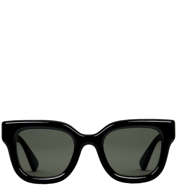 Kính Nữ Gucci Round Frame Sunglasses 'Black' 