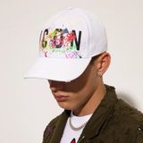  Mũ Dsquared2 Splash Baseball Cap 'White' 