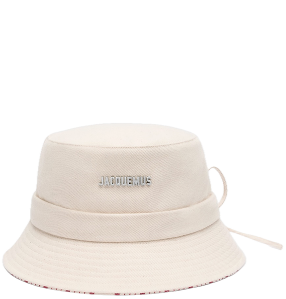  Mũ Nữ Jacquemus Gadjo Bucket Hat 'Off-White' 