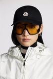  Mũ Nữ Moncler Logo Baseball Cap 'Black' 