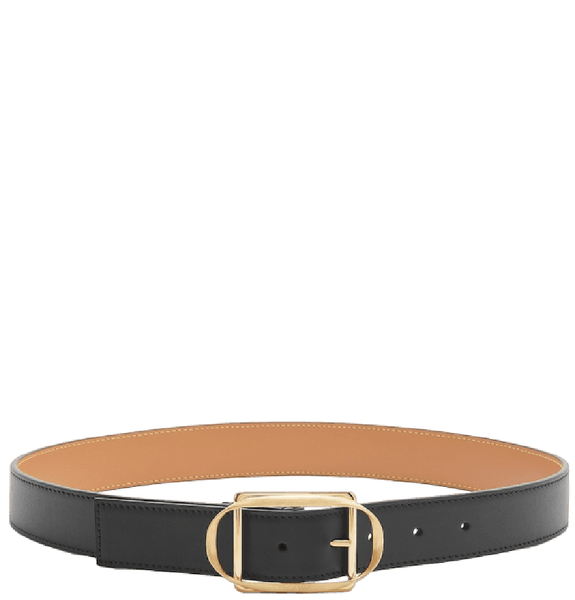  Thắt Lưng Nam Loewe Curved Buckle Belt 'Black' 