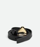  Thắt Lưng Nữ Bottega Veneta Fin Belt 'Black' 