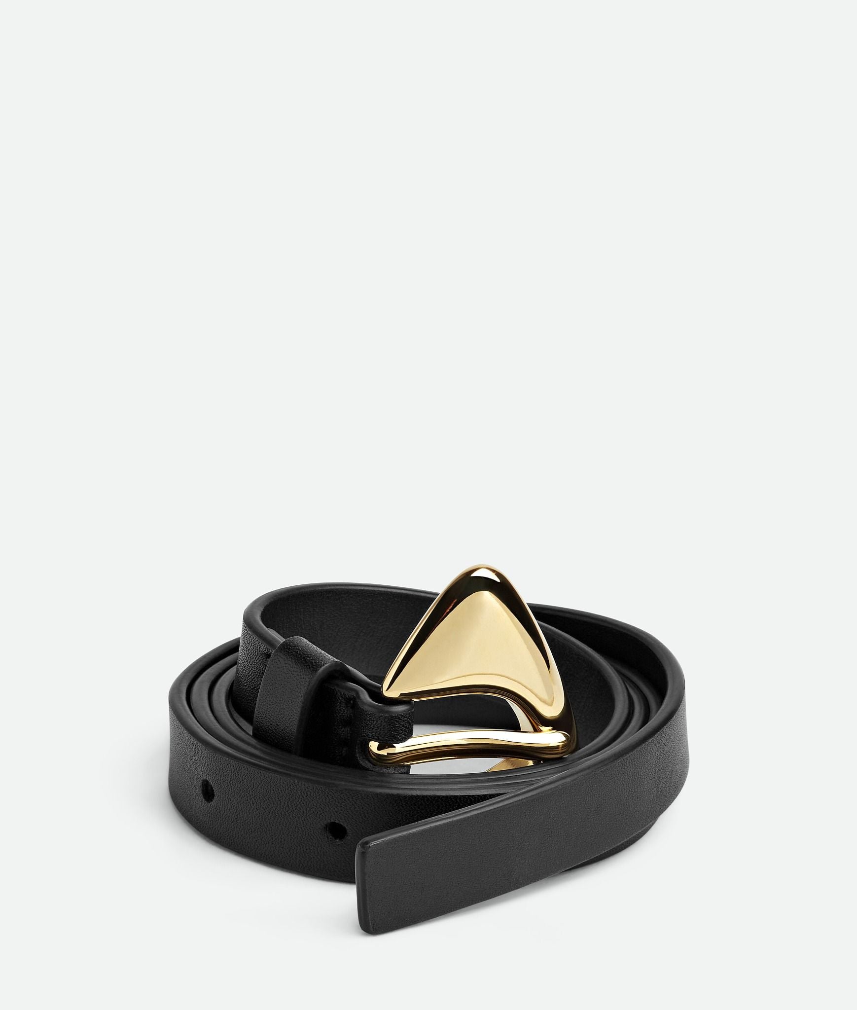  Thắt Lưng Nữ Bottega Veneta Fin Belt 'Black' 