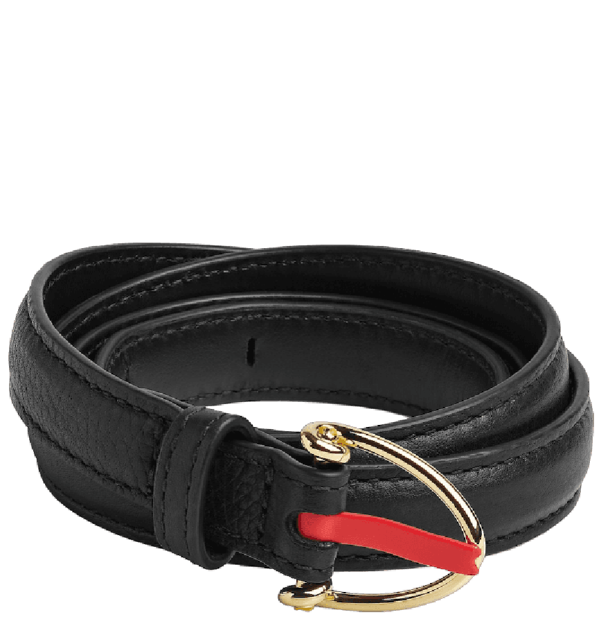  Thắt Lưng Nữ Bottega Veneta Snake Belt 'Black' 