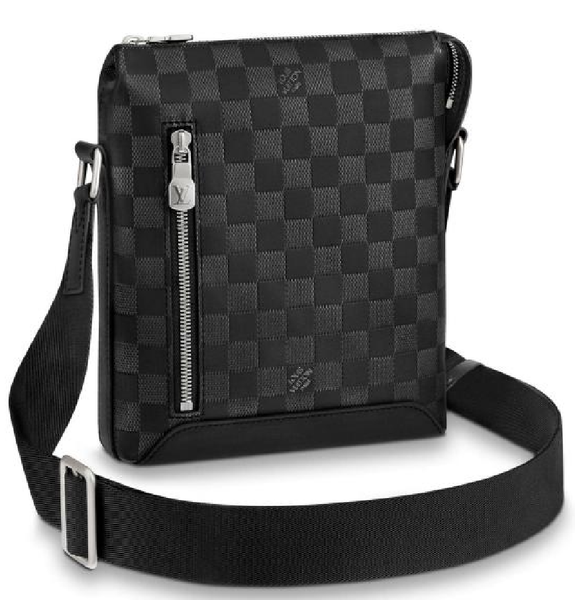  Túi Nam Louis Vuitton Discovery Ppm Messenger 'Black' 