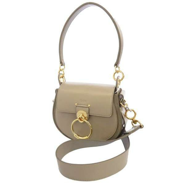  Túi Nữ Chloe Small Tess Saddle Bag 'Beige' 