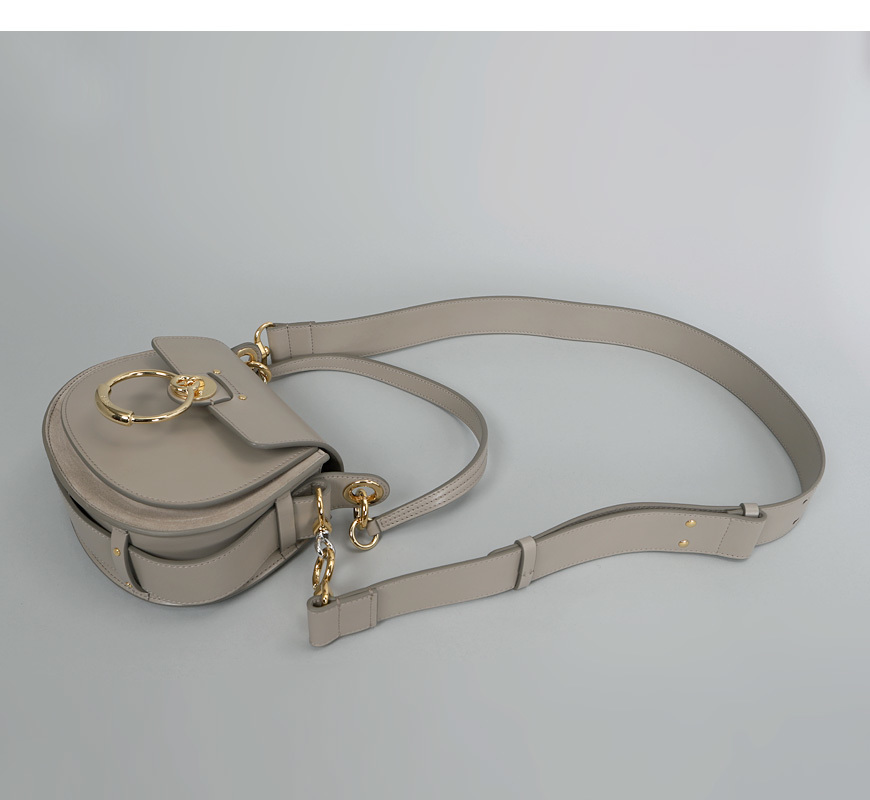  Túi Nữ Chloe Small Tess Saddle Bag 'Beige' 