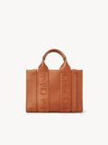  Túi Nữ Chloe Small Woody Tote Bag 'Caramel' 