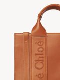  Túi Nữ Chloe Small Woody Tote Bag 'Caramel' 