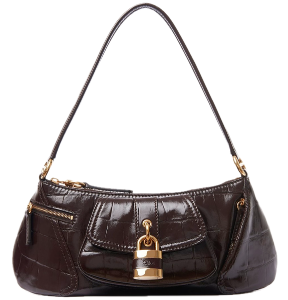  Túi Nữ Chloe The 99 Shoulder Bag 'Kohl Brown' 