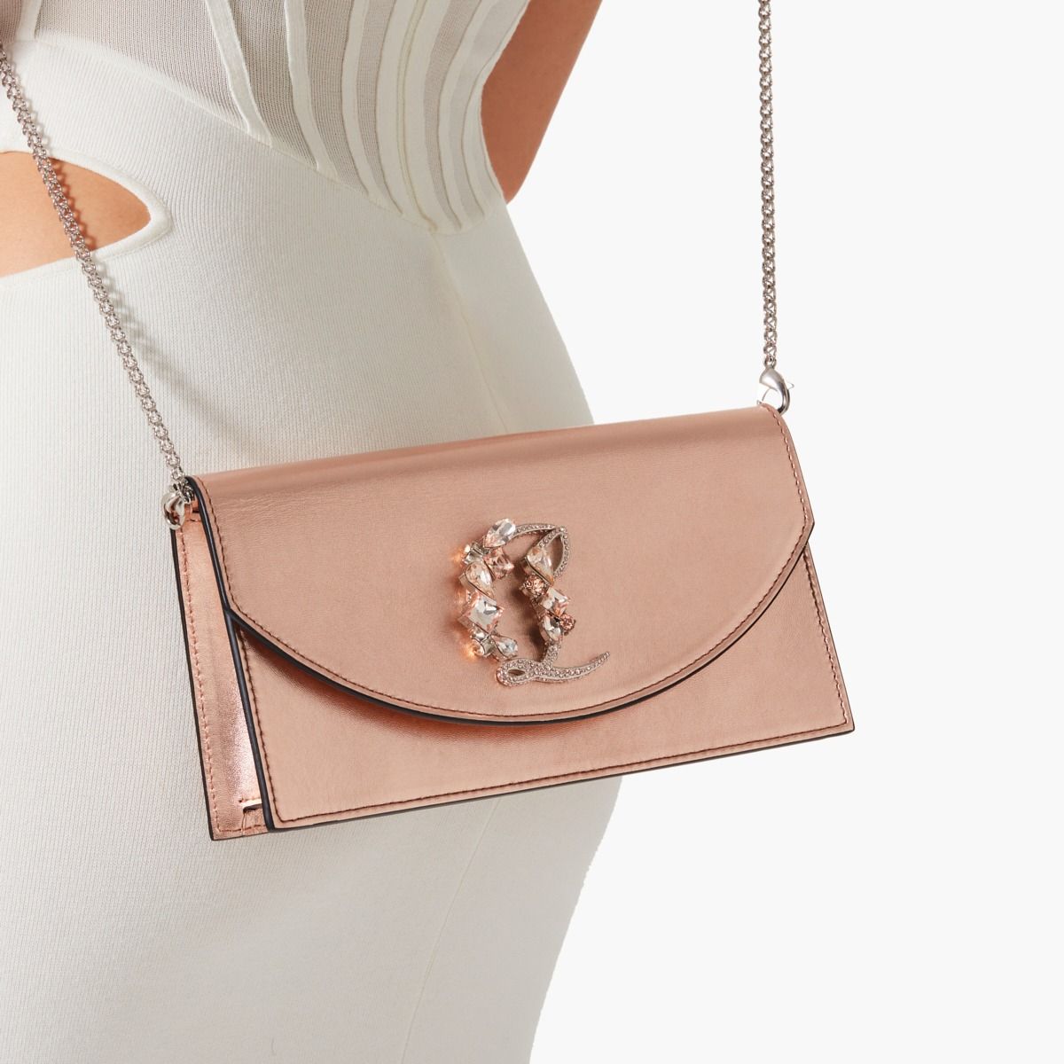  Túi Nữ Christian Louboutin Loubi54 'Light Peach' 