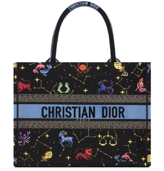  Túi Nữ Dior Medium Book Tote 'Black Multicolor' 