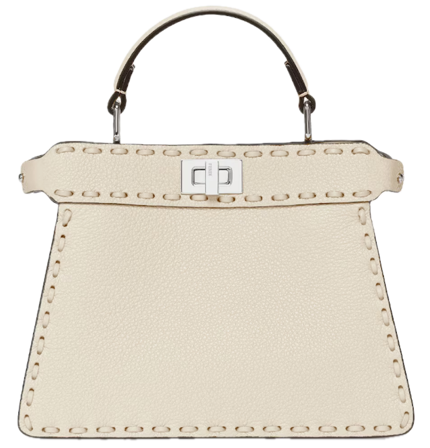  Túi Nữ Fendi Peekaboo ISeeU Petite Bag 'Beige' 