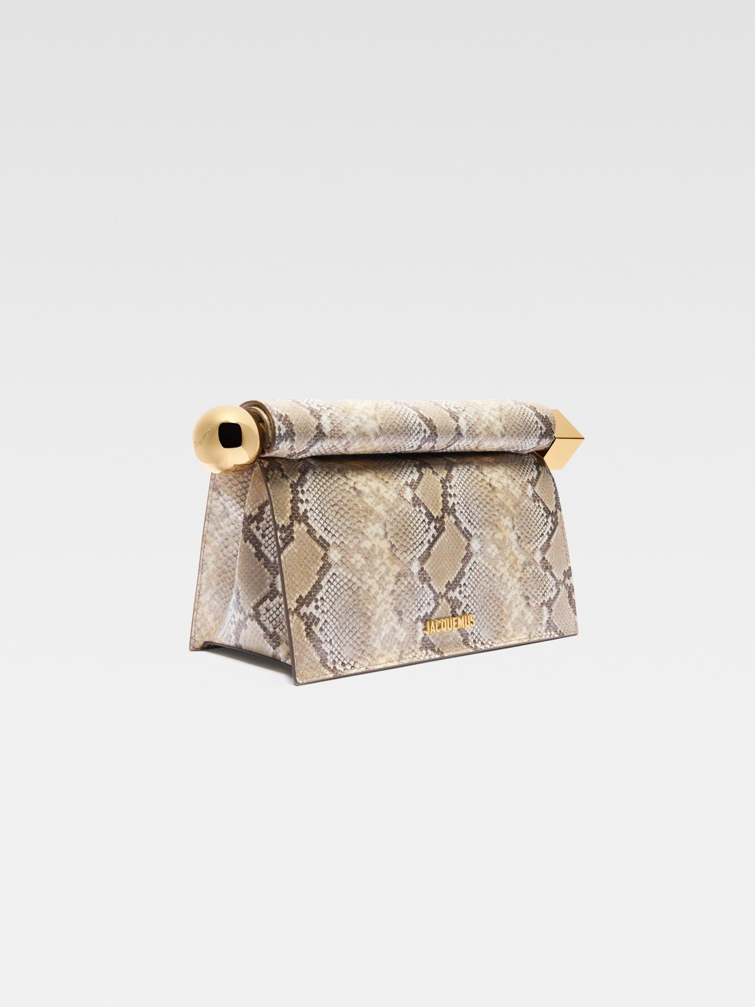  Túi Nữ Jacquemus Rond Carré Clutch 'Beige' 