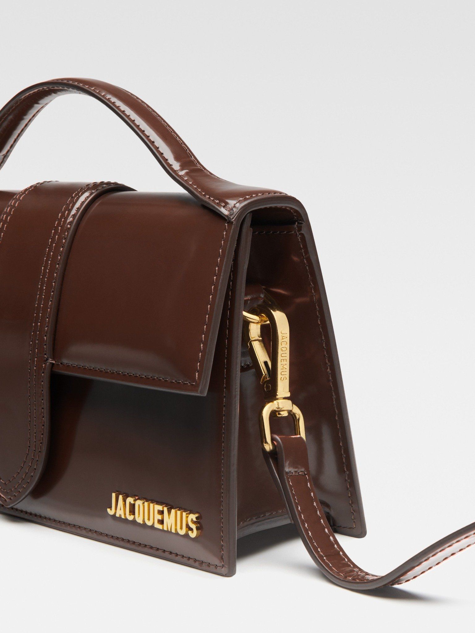  Túi Nữ Jacquemus The Large Bambino 'Brown' 