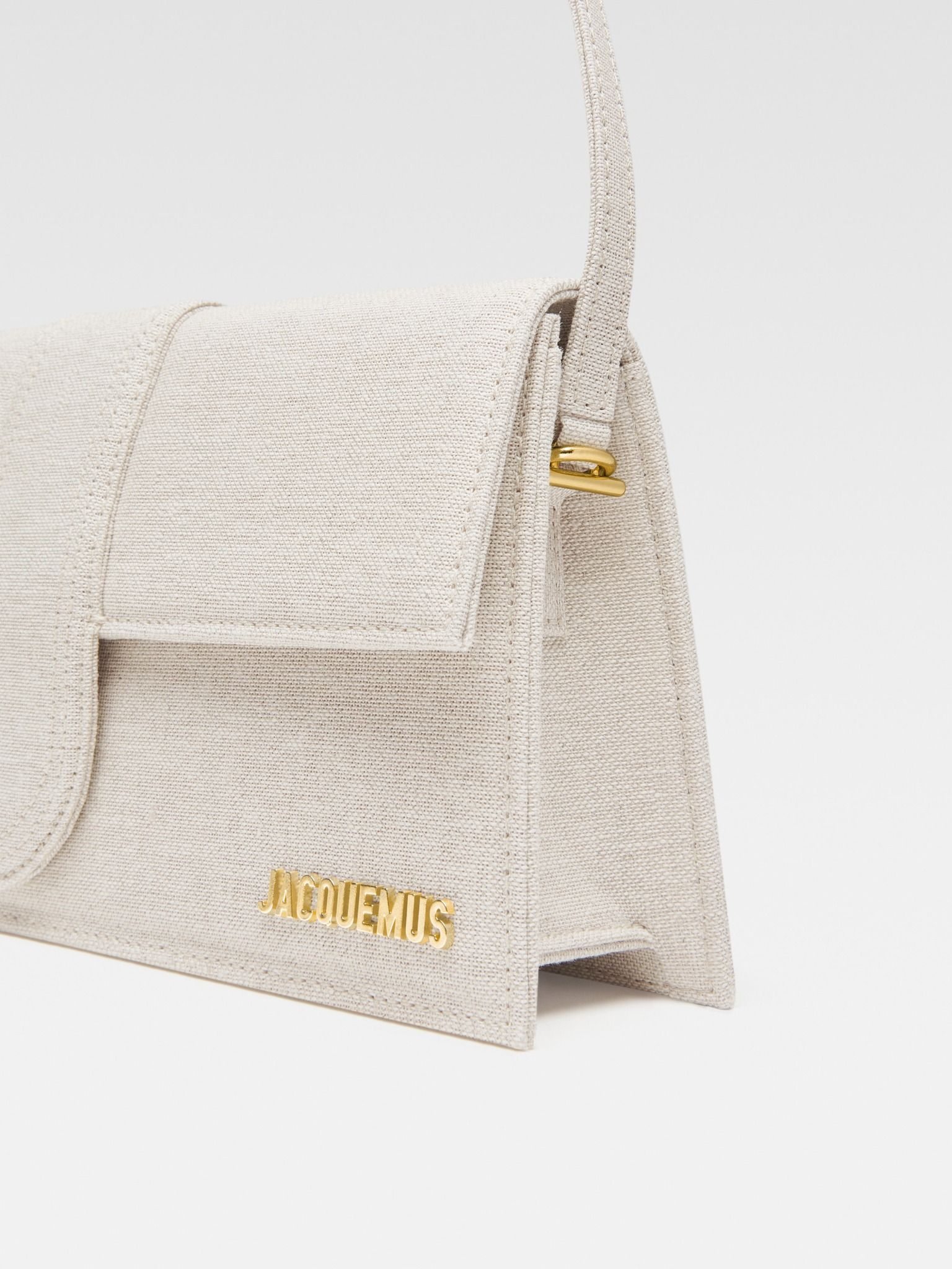  Túi Nữ Jacquemus The Long Bambino 'Greige' 