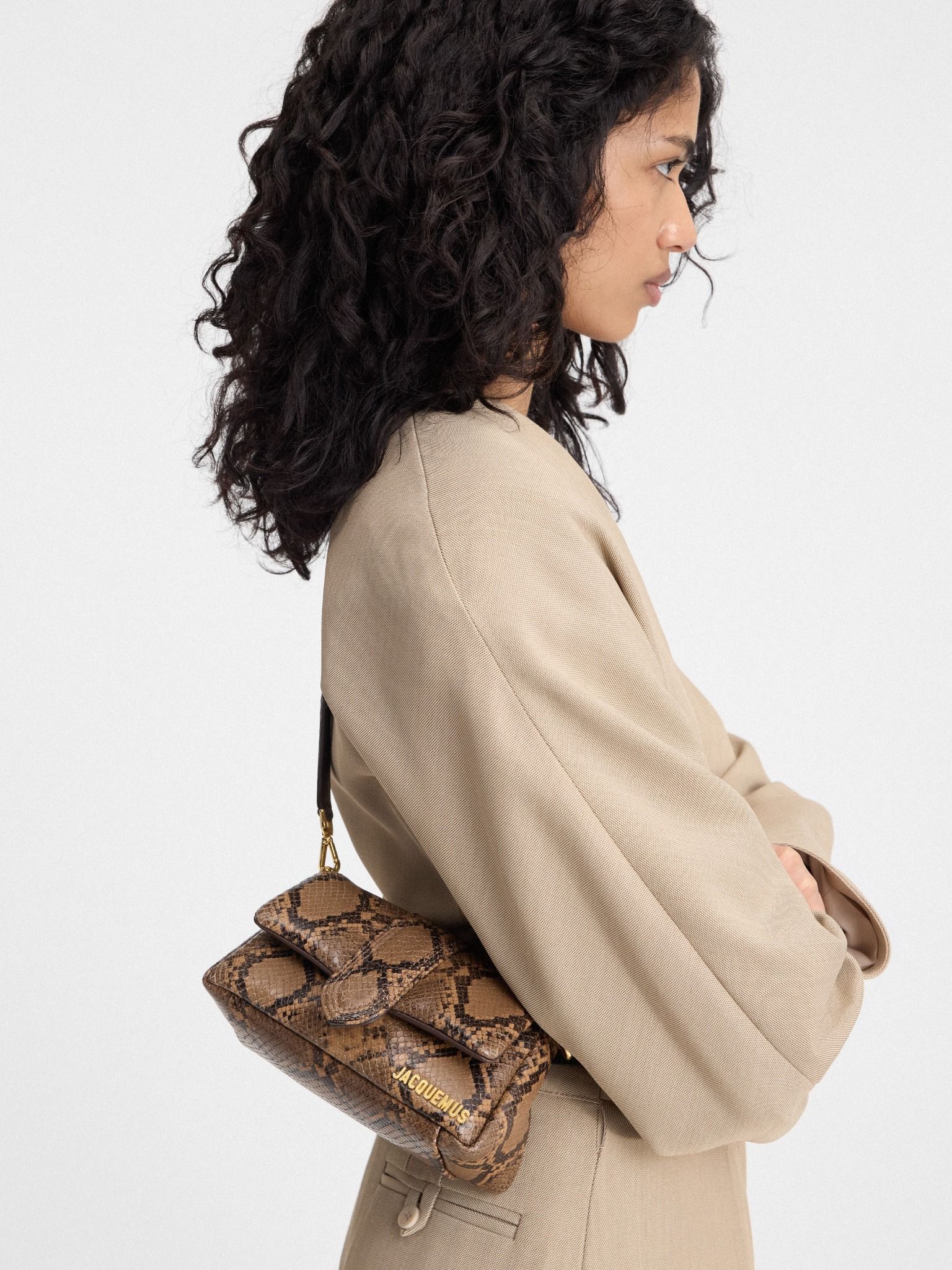  Túi Nữ Jacquemus The Small Bambimou 'Brown' 