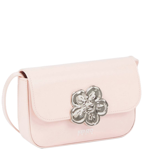  Túi Nữ Kenzo Boke Leather Handbag 'Faded Pink' 