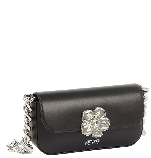  Túi Nữ Kenzo Boke Leather Shoulder Bag 'Black' 
