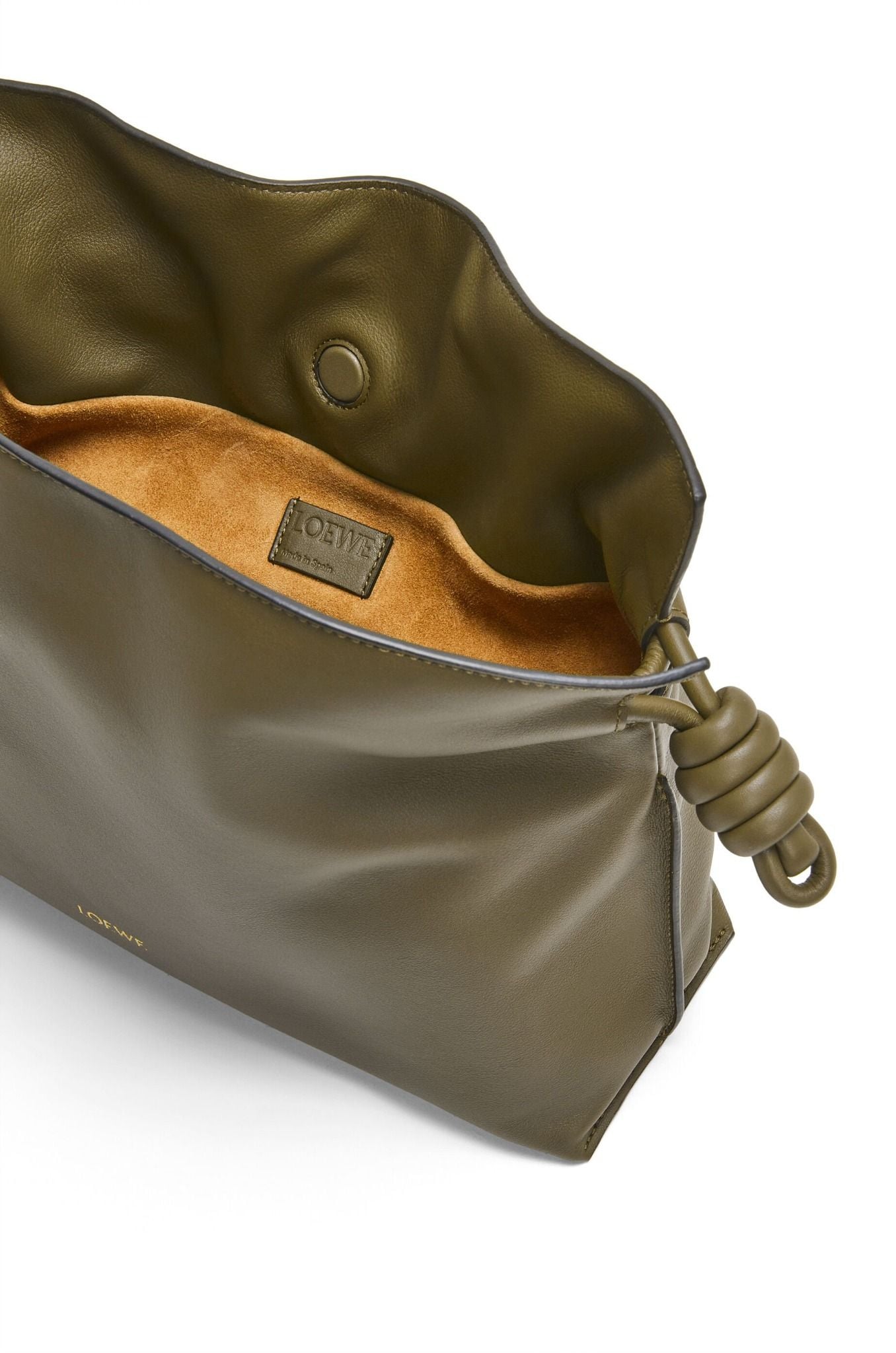 Túi Nữ Loewe Medium Flamenco Clutch 'Khaki Green' 