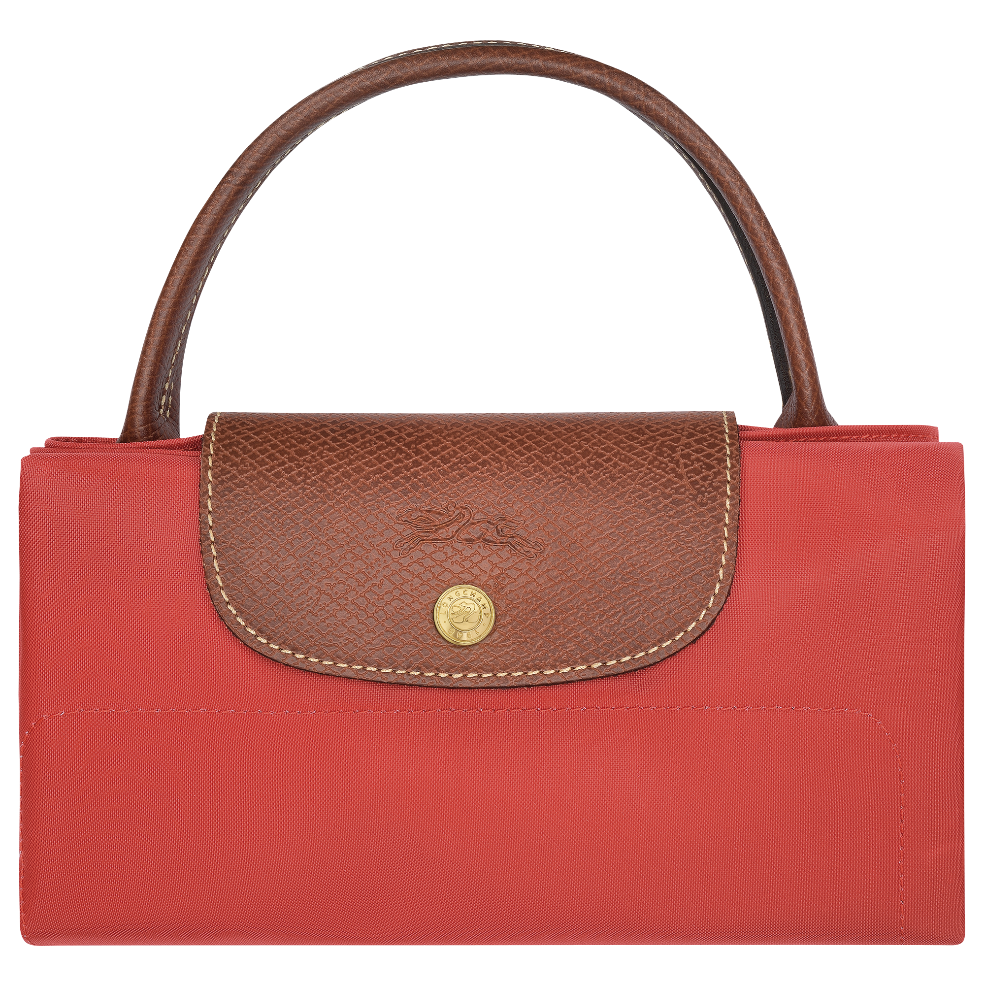  Túi Nữ Longchamp Le Pliage M Tote Bag 'Tomato' 