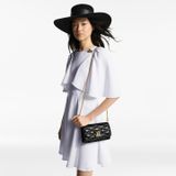  Túi Nữ Louis Vuitton GO-14 Wallet On Chain Bag 'Black' 
