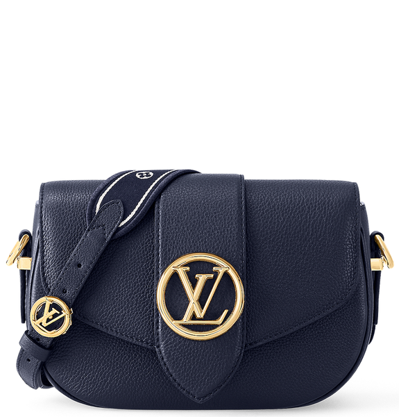  Túi Nữ Louis Vuitton Lv Pont 9 Soft MM 'Bleu Marrine' 