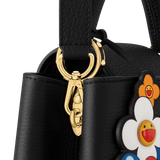  Túi Nữ Louis Vuitton LV x TM Capucines BB Bag 'Black' 