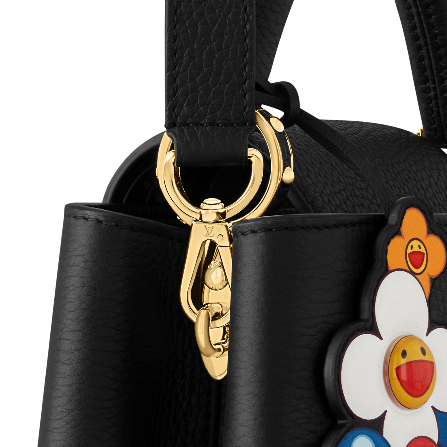  Túi Nữ Louis Vuitton LV x TM Capucines BB Bag 'Black' 