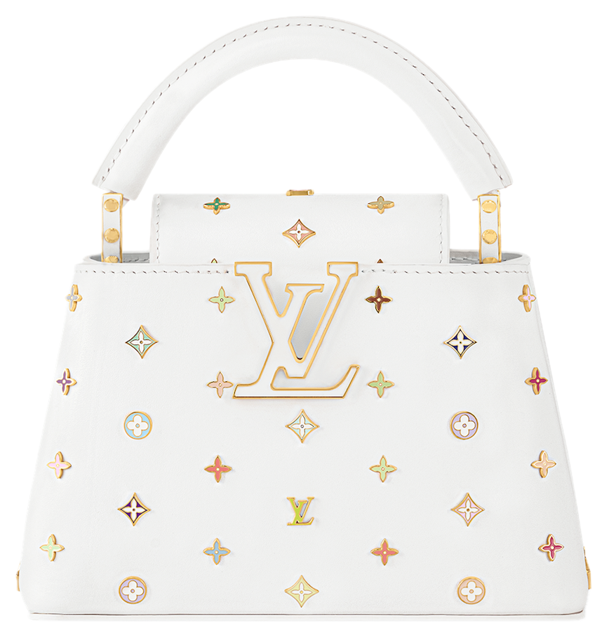  Túi Nữ Louis Vuitton LV x TM Capucines Mini Bag 'White' 
