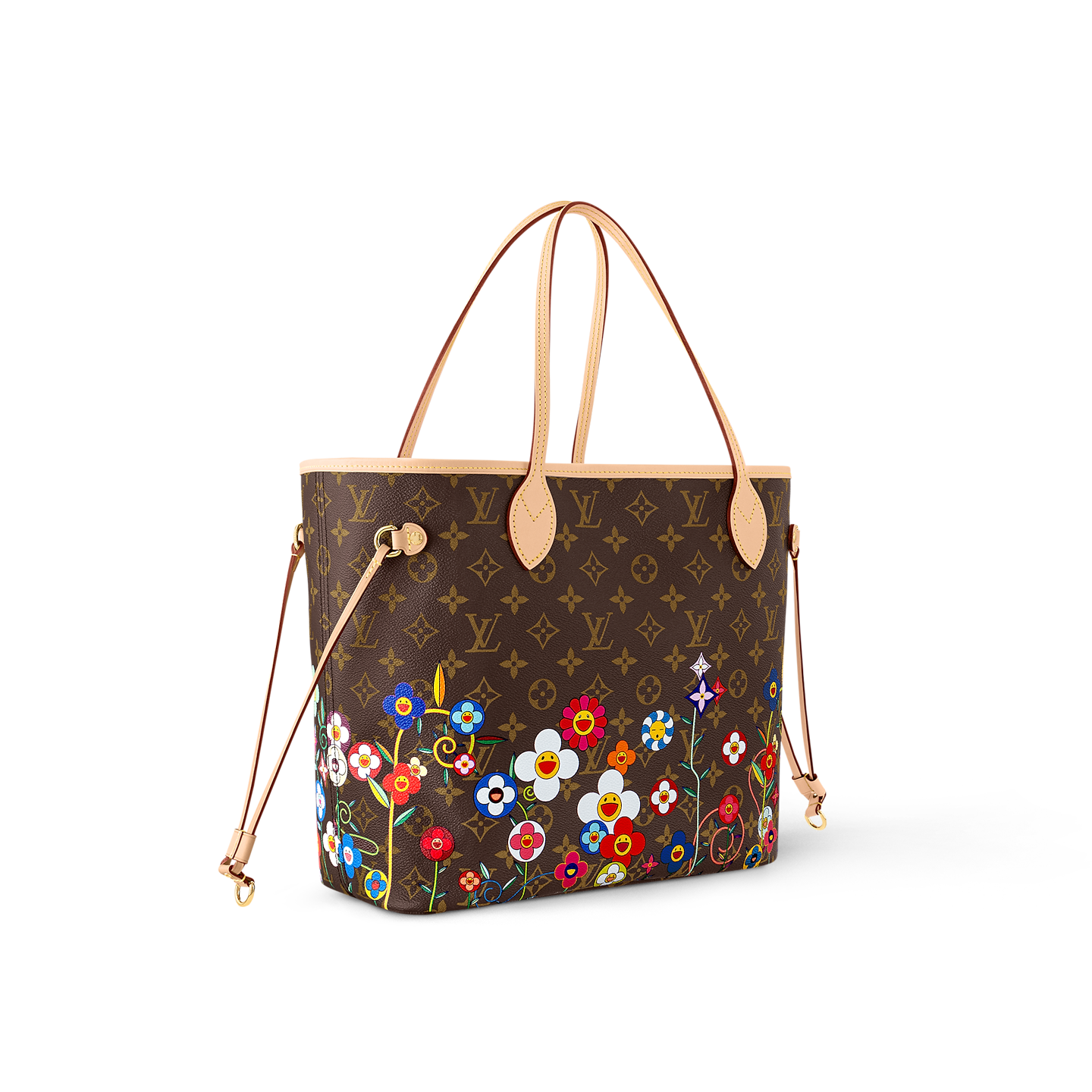  Túi Nữ Louis Vuitton LV x TM Neverfull MM Bag 'Brown' 