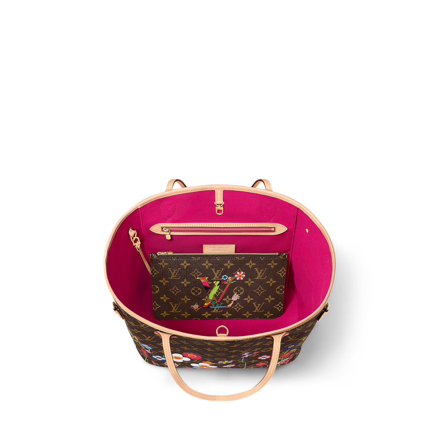  Túi Nữ Louis Vuitton LV x TM Neverfull MM Bag 'Brown' 