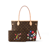  Túi Nữ Louis Vuitton LV x TM Neverfull MM Bag 'Brown' 