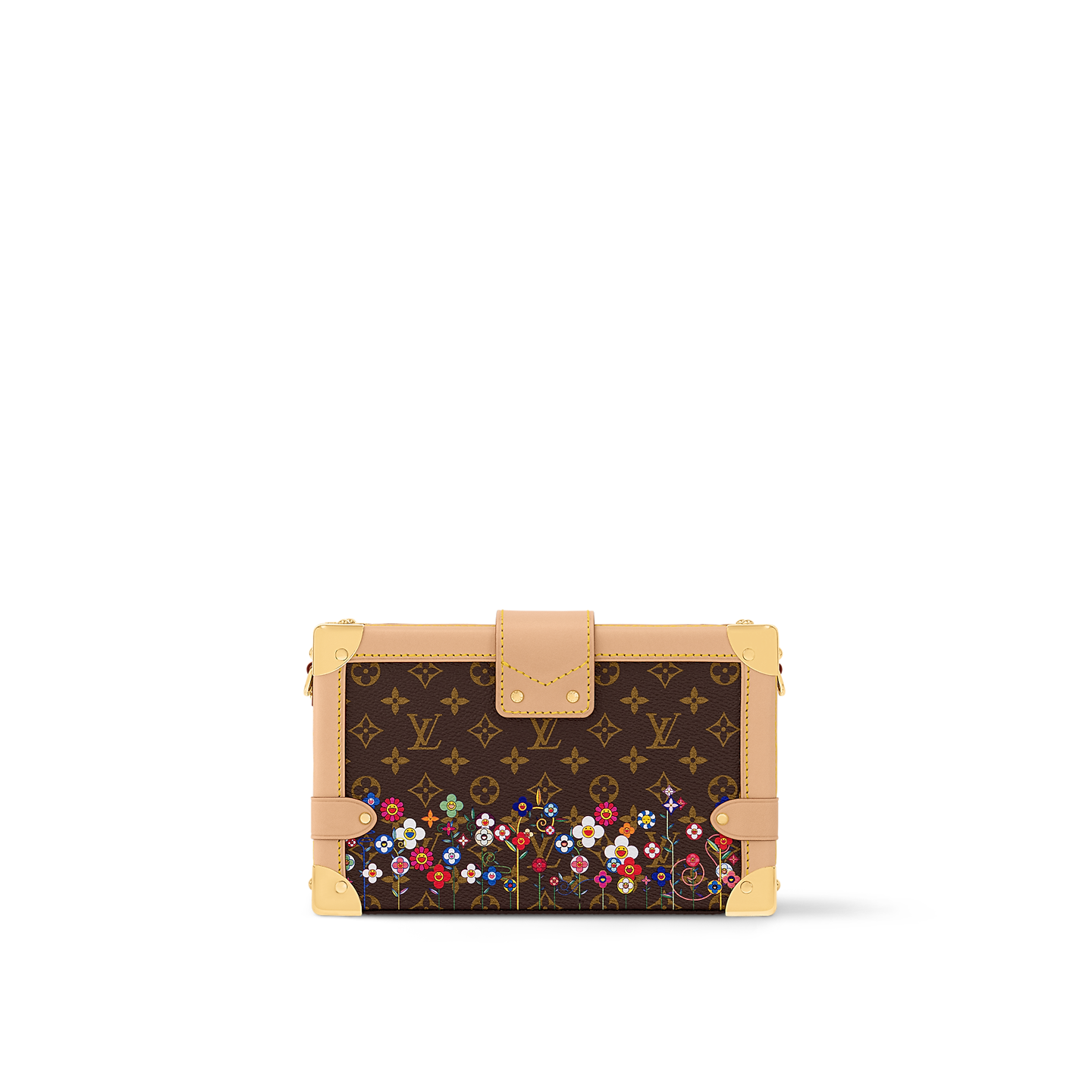  Túi Nữ Louis Vuitton LV x TM Petite Malle Bag 'Brown' 