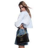  Túi Nữ Louis Vuitton LV x TM Twist MM Slim Bag 'Black' 