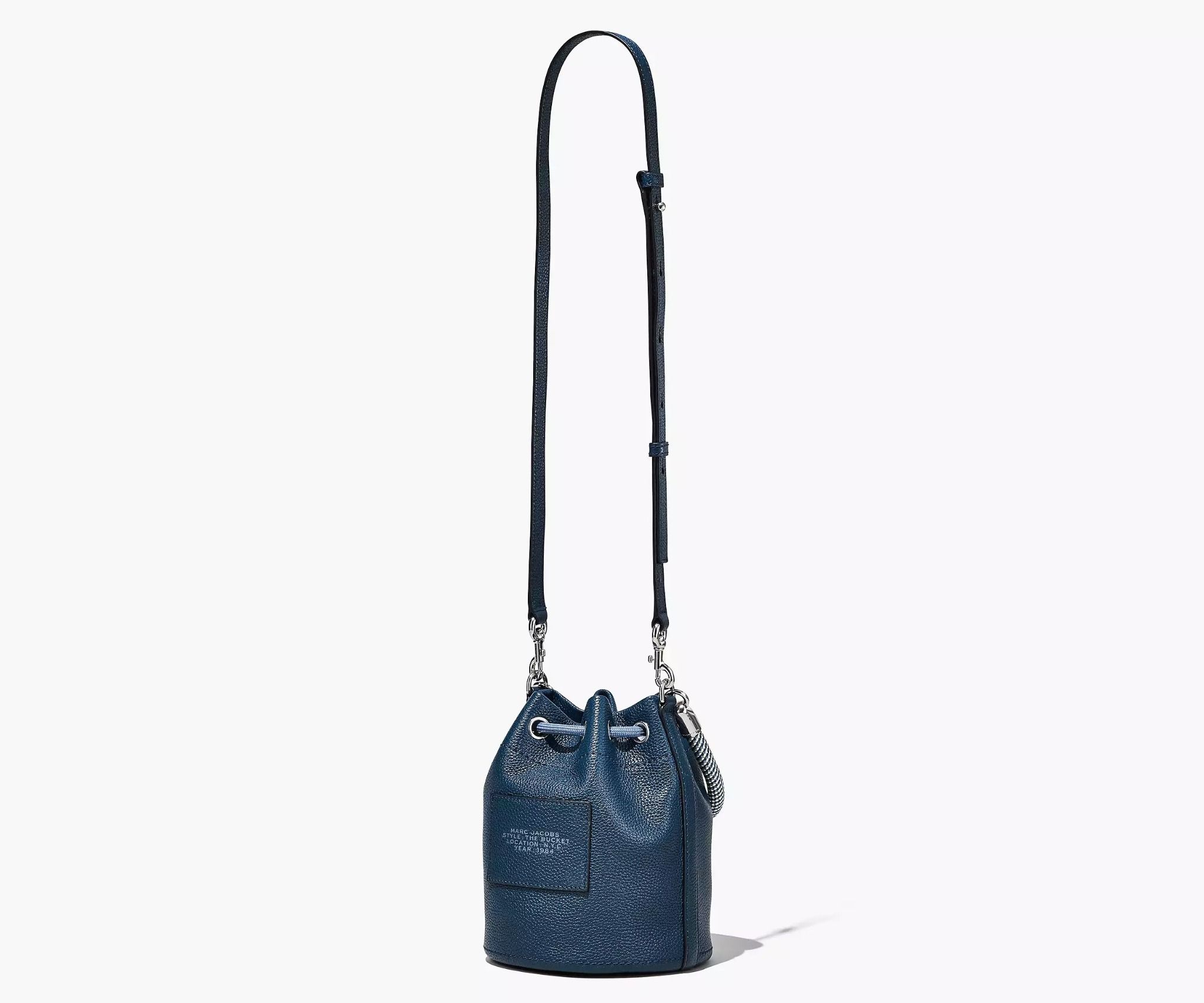  Túi Nữ Marc Jacobs Leather Bucket Bag 'Blue Sea' 