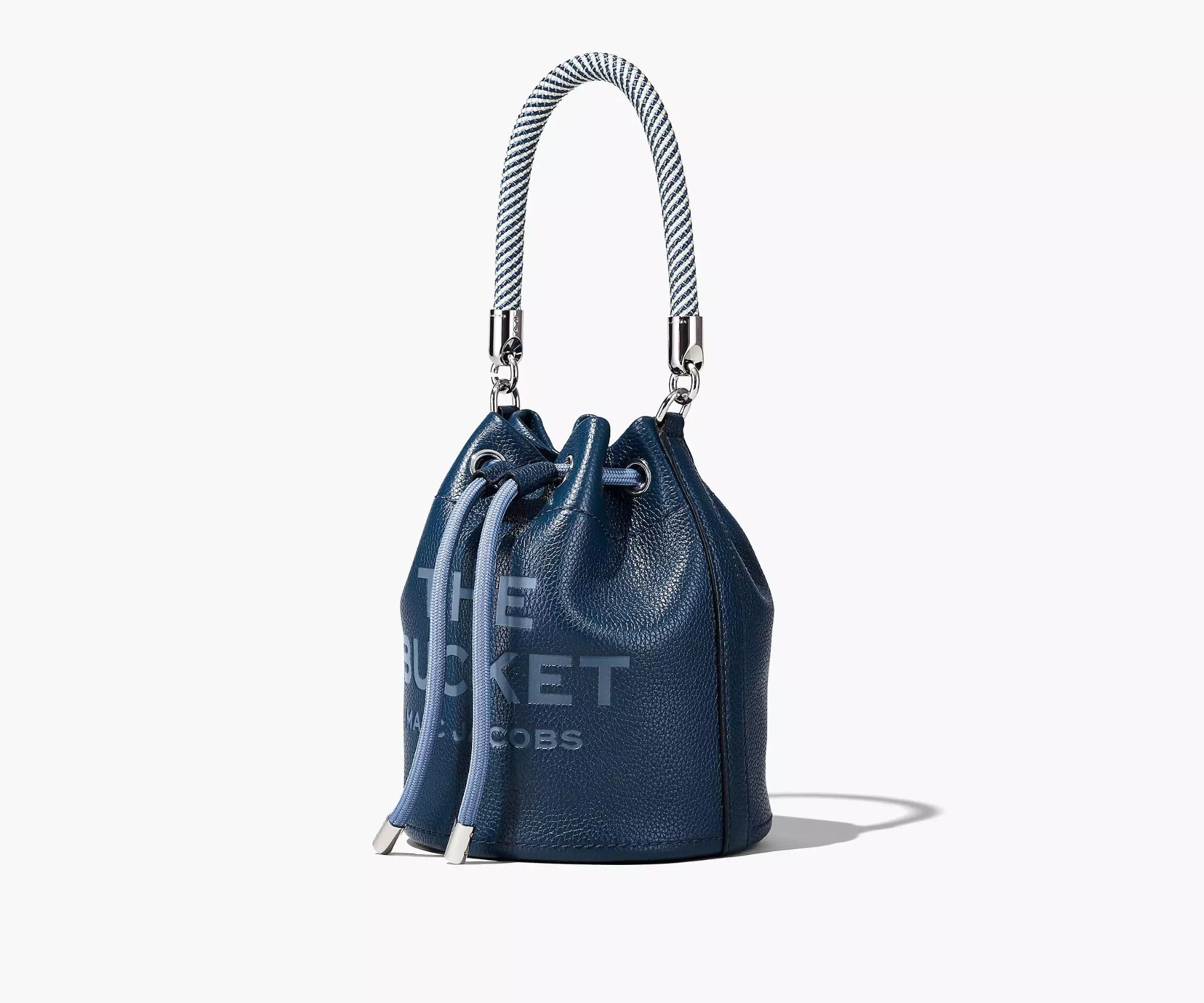  Túi Nữ Marc Jacobs Leather Bucket Bag 'Blue Sea' 