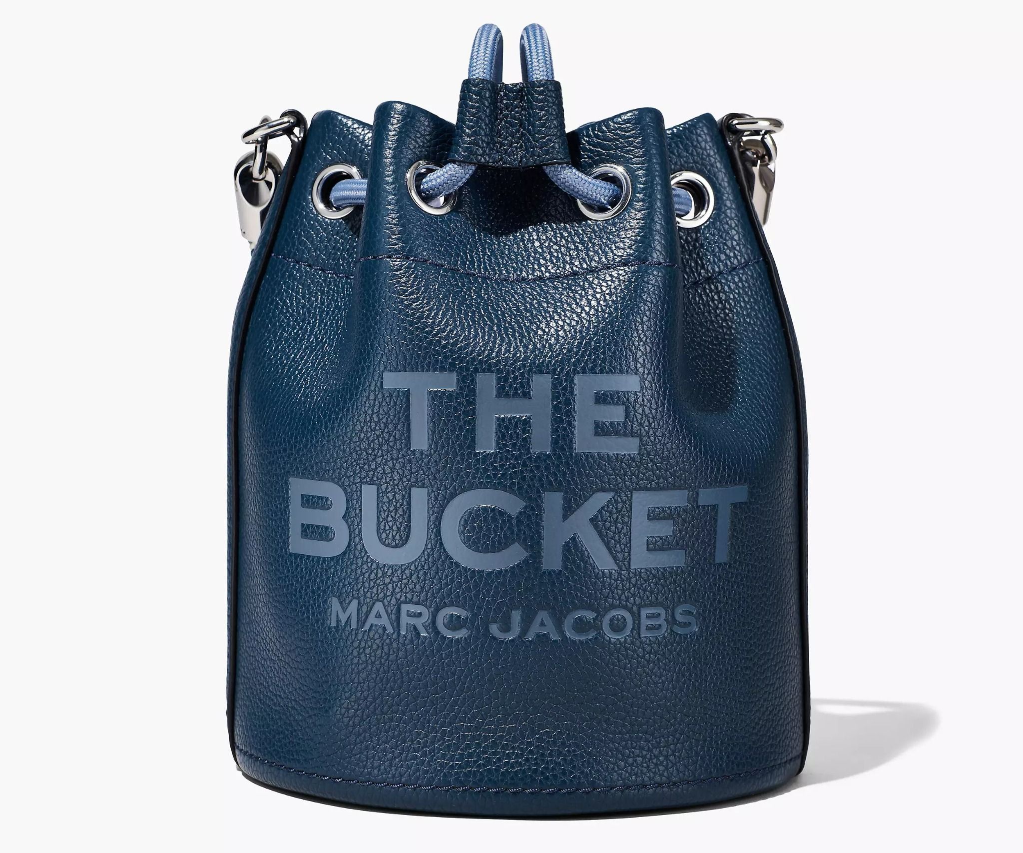  Túi Nữ Marc Jacobs Leather Bucket Bag 'Blue Sea' 