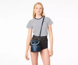 Túi Nữ Marc Jacobs Leather Bucket Bag 'Blue Sea' 