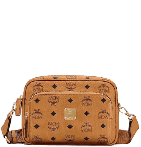  Túi Nữ MCM Klassik Crossbody In Visetos 'Beige' 