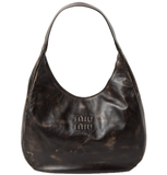 Túi Nữ Miu Miu Nappa Hobo Bag 'Coffee' 