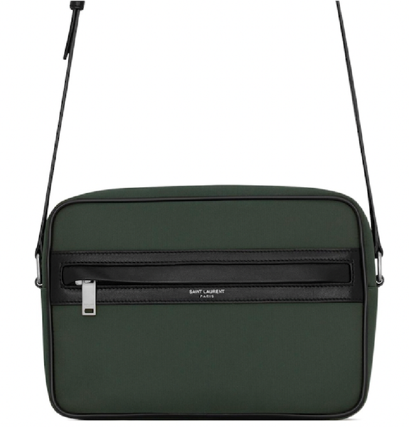  Túi Nữ Saint Laurent Camp Econyl 'Vert Fonce' 