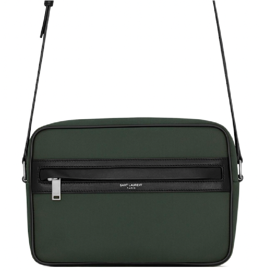  Túi Nữ Saint Laurent Camp Econyl 'Vert Fonce' 