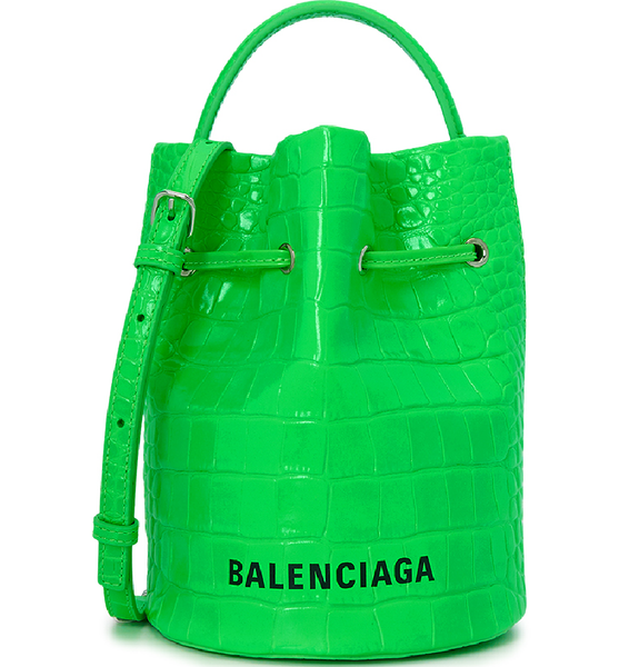  Túi Nữ Balenciaga Small Crocodile 'Green' 