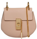  Túi Nữ Chloe Shoulder Bag 'Pink Leather' 