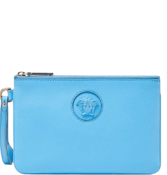  Túi Nữ Versace La Medusa Pouch DV 'Blue' 