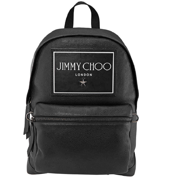  Balo Nữ Jimmy Choo Wilmer Logo Leather 'Black' 